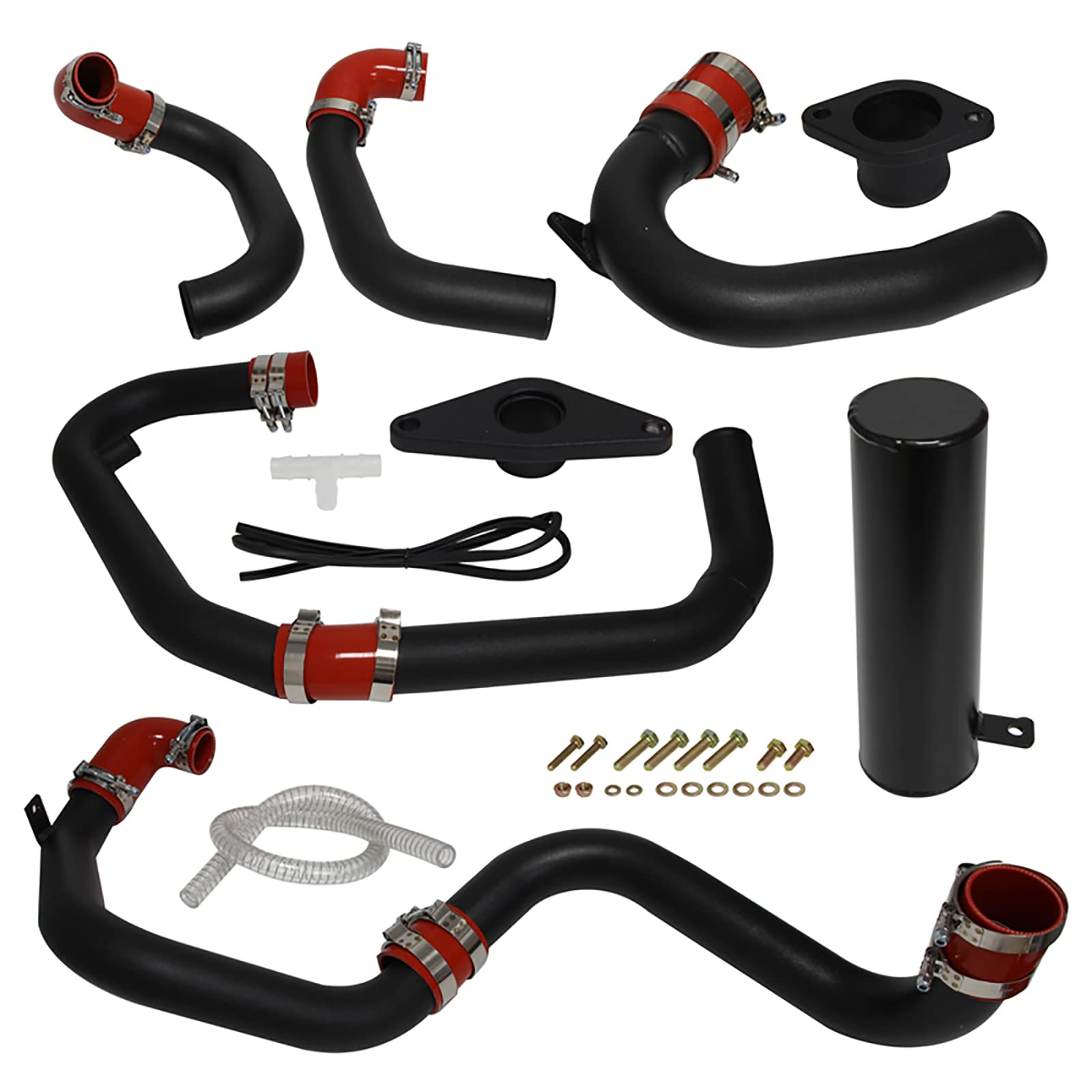 Amazon.com: PKSABB FMIC Front Mount Intercooler Aluminum Pipe Kit